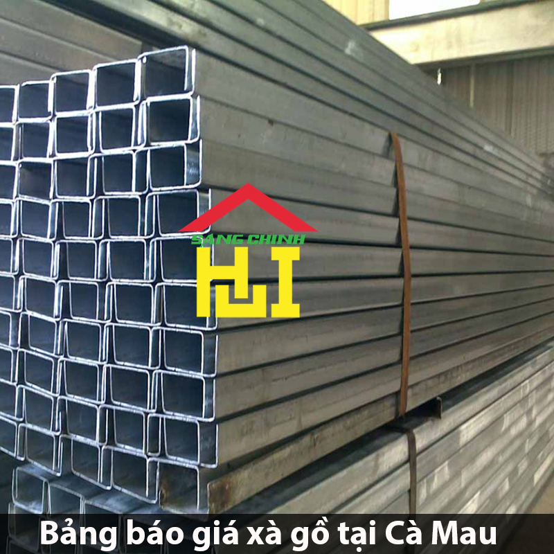 Bảng báo giá xà gồ tại Cà Mau