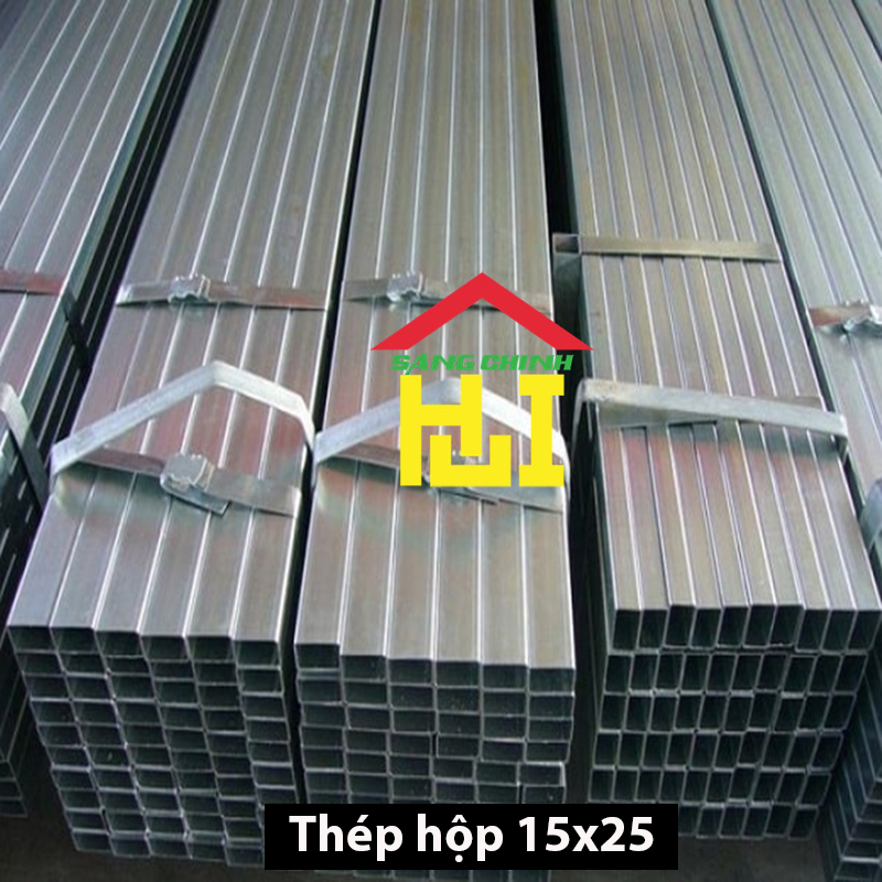 Sắt hộp 15x25 nặng bao nhiêu kg?