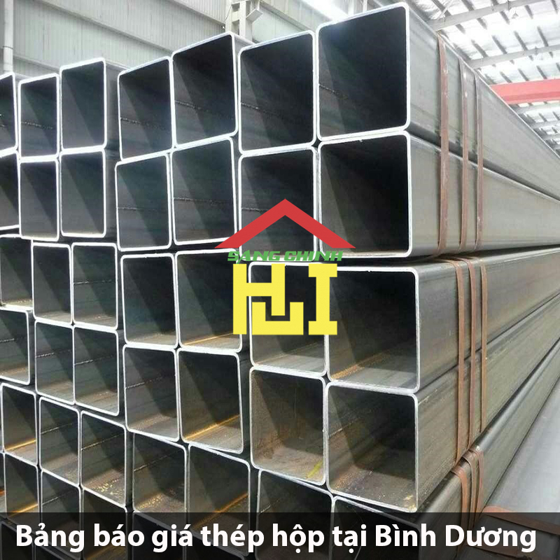 Bảng báo giá thép hộp tại Bình Dương