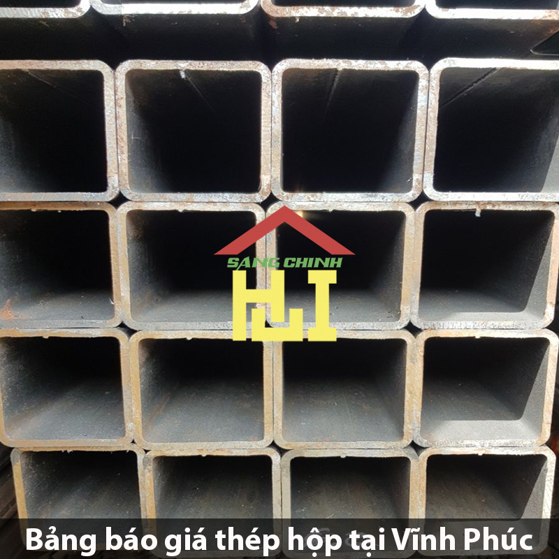 Bảng báo giá thép hộp tại Vĩnh Phúc