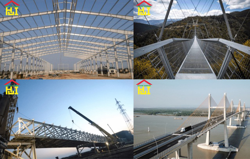 Thép hộp thường được sử dụng trong những công trình nào?