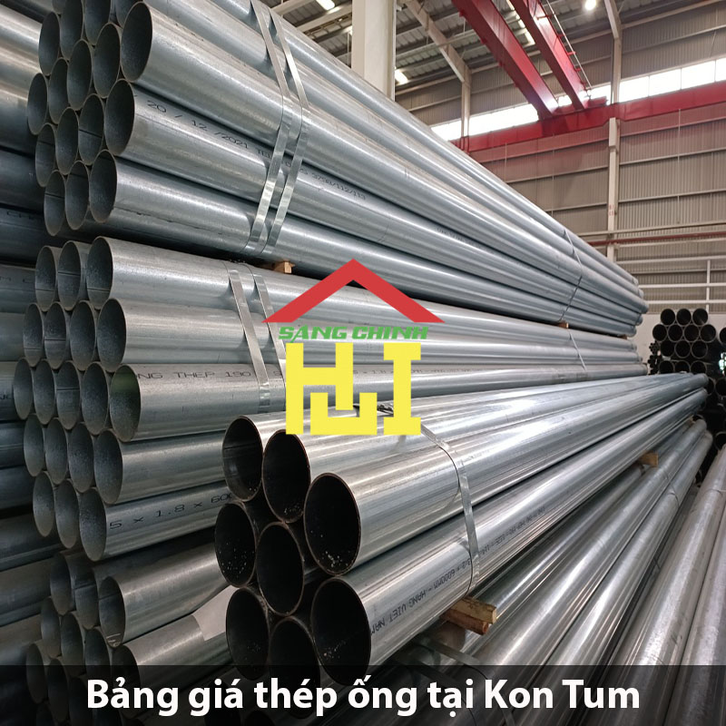 Bảng giá thép ống tại Kon Tum