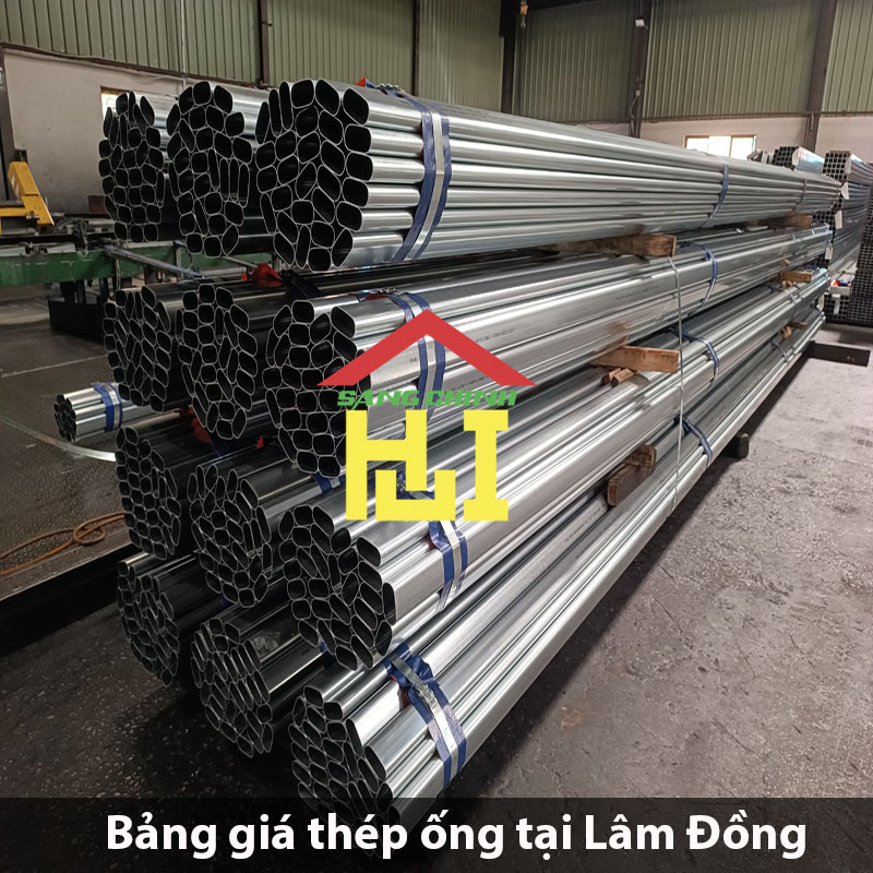 Bảng giá thép ống tại Lâm Đồng