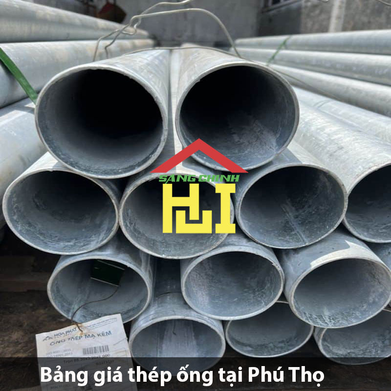 Bảng giá thép ống tại Phú Thọ