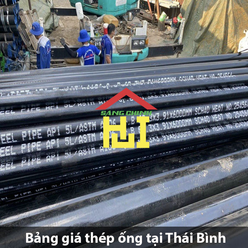 Bảng giá thép ống tại Thái Bình