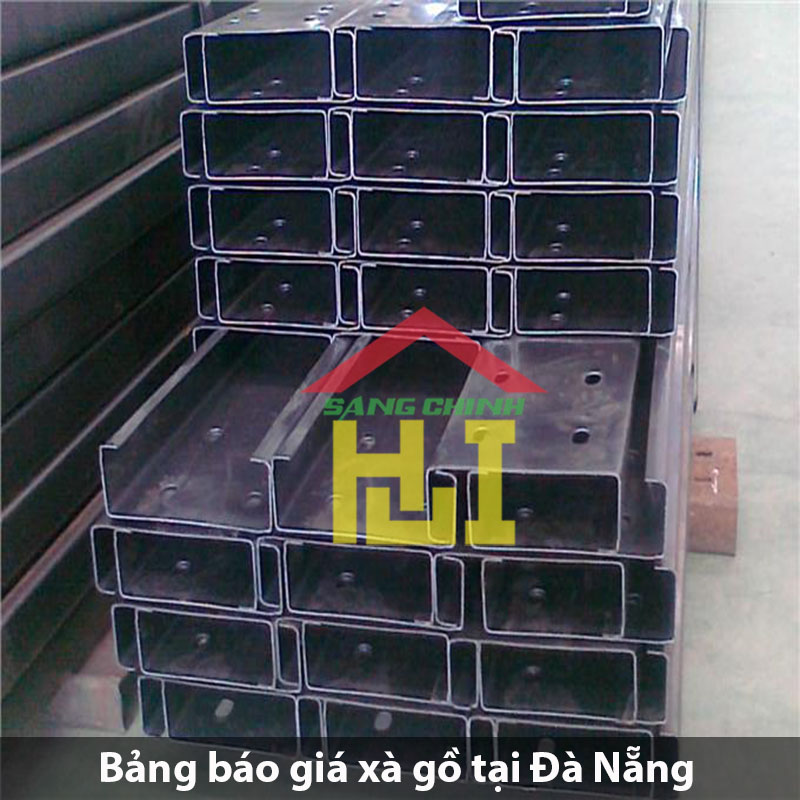 Bảng báo giá xà gồ tại Đà Nẵng