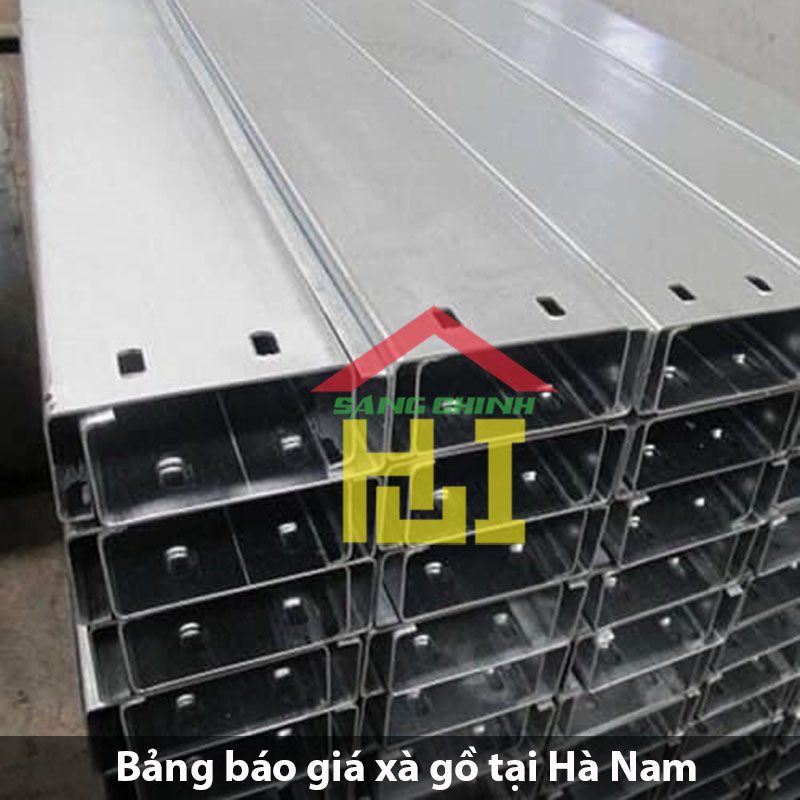 Bảng báo giá xà gồ tại Hà Nam