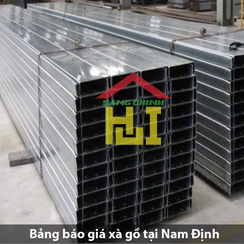 Bảng báo giá xà gồ tại Nam Định
