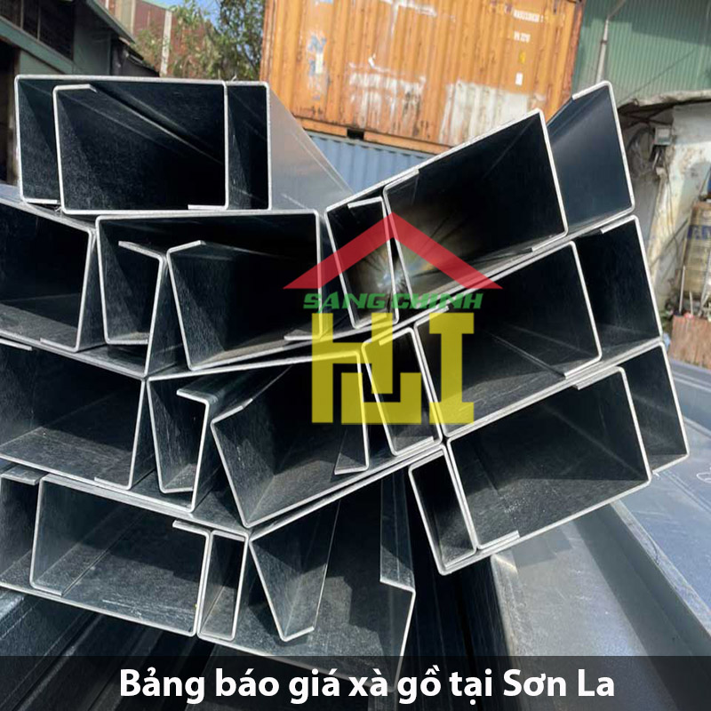 Bảng báo giá xà gồ tại Sơn La