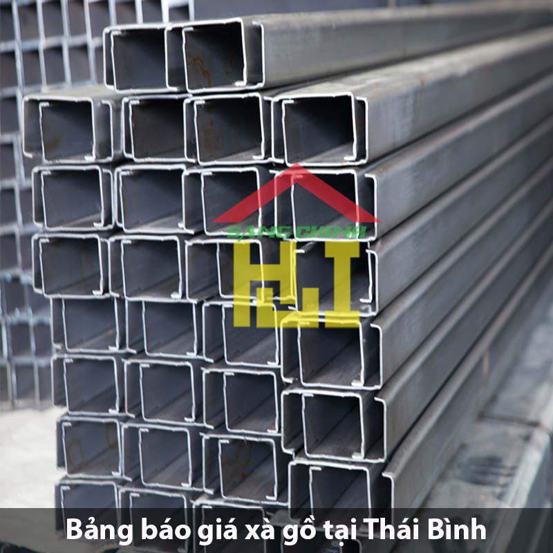 Bảng báo giá xà gồ tại Thái Bình