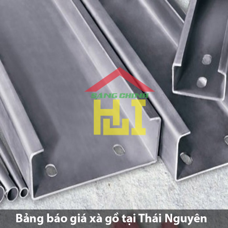 Bảng báo giá xà gồ tại Thái Nguyên