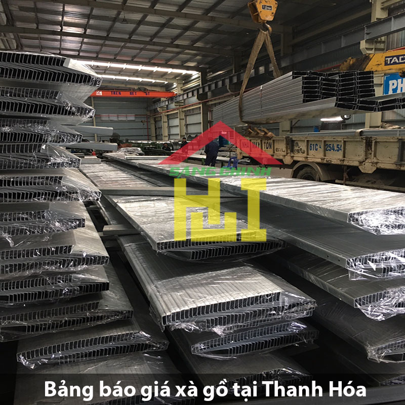 Bảng báo giá xà gồ tại Thanh Hóa
