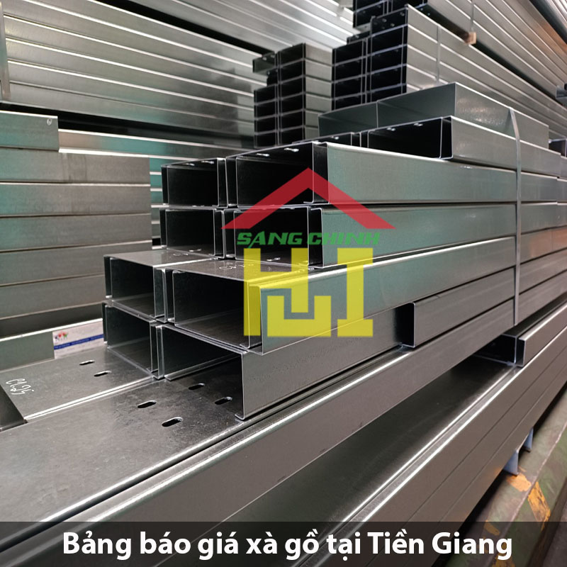 Bảng báo giá xà gồ tại Tiền Giang