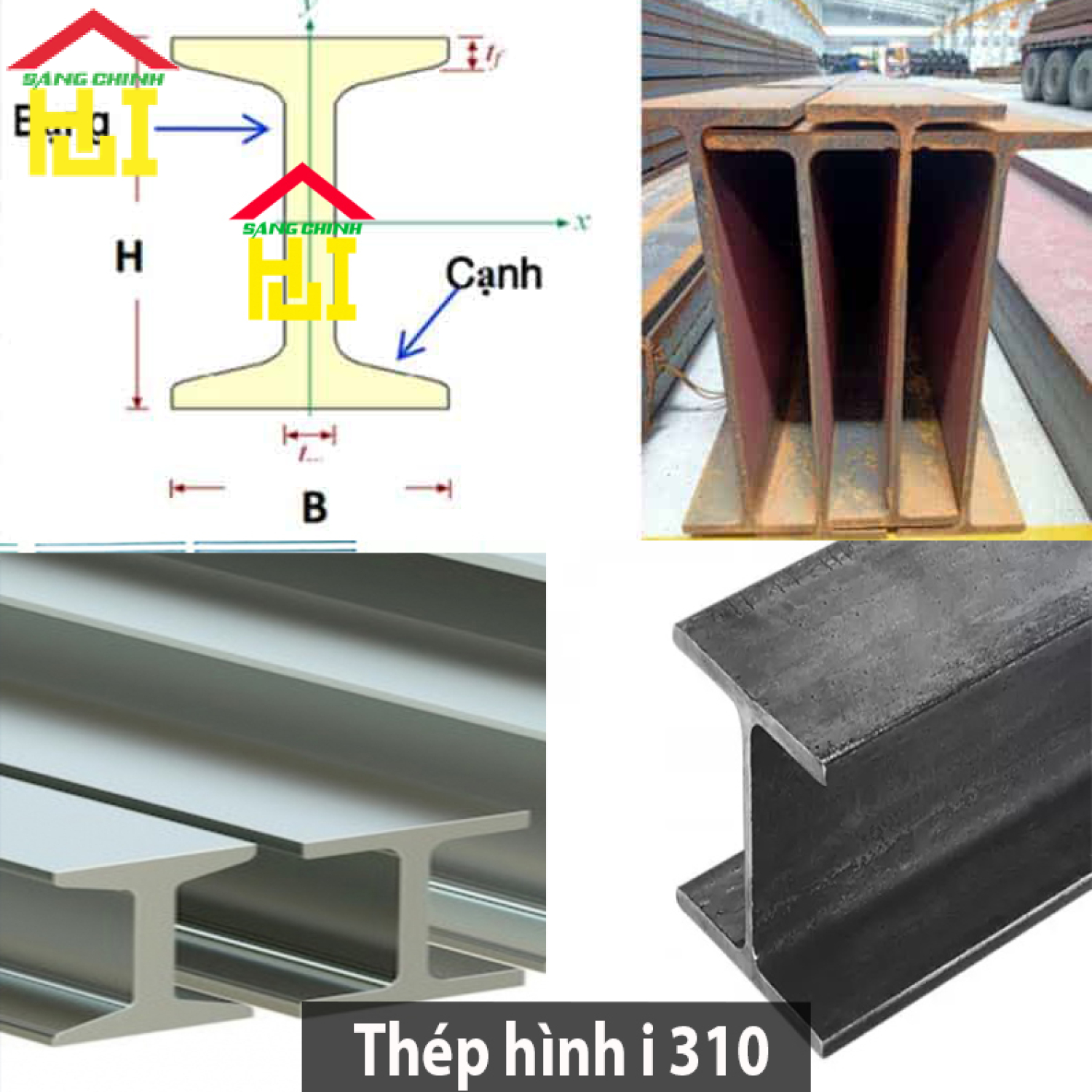 Thép hình i 310