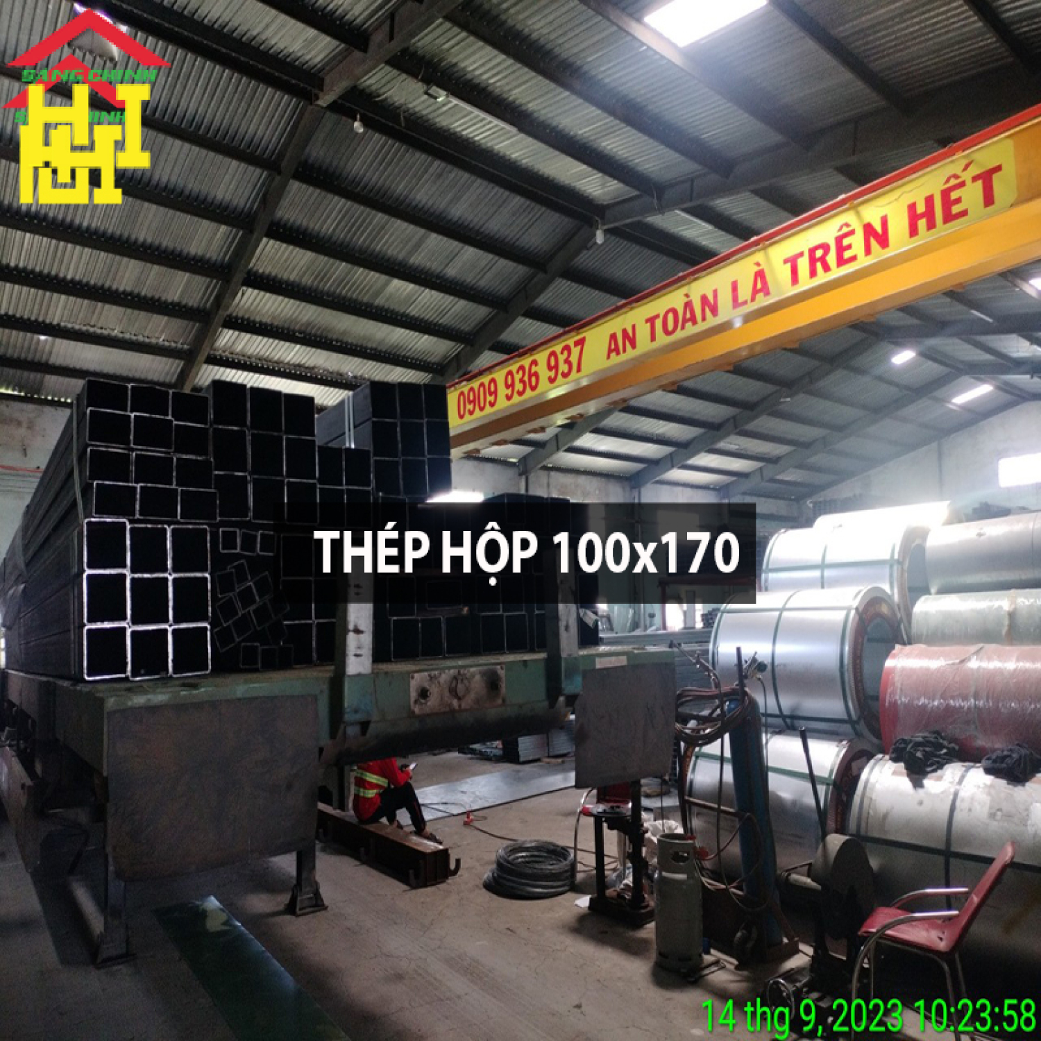 Thép hộp 100x170