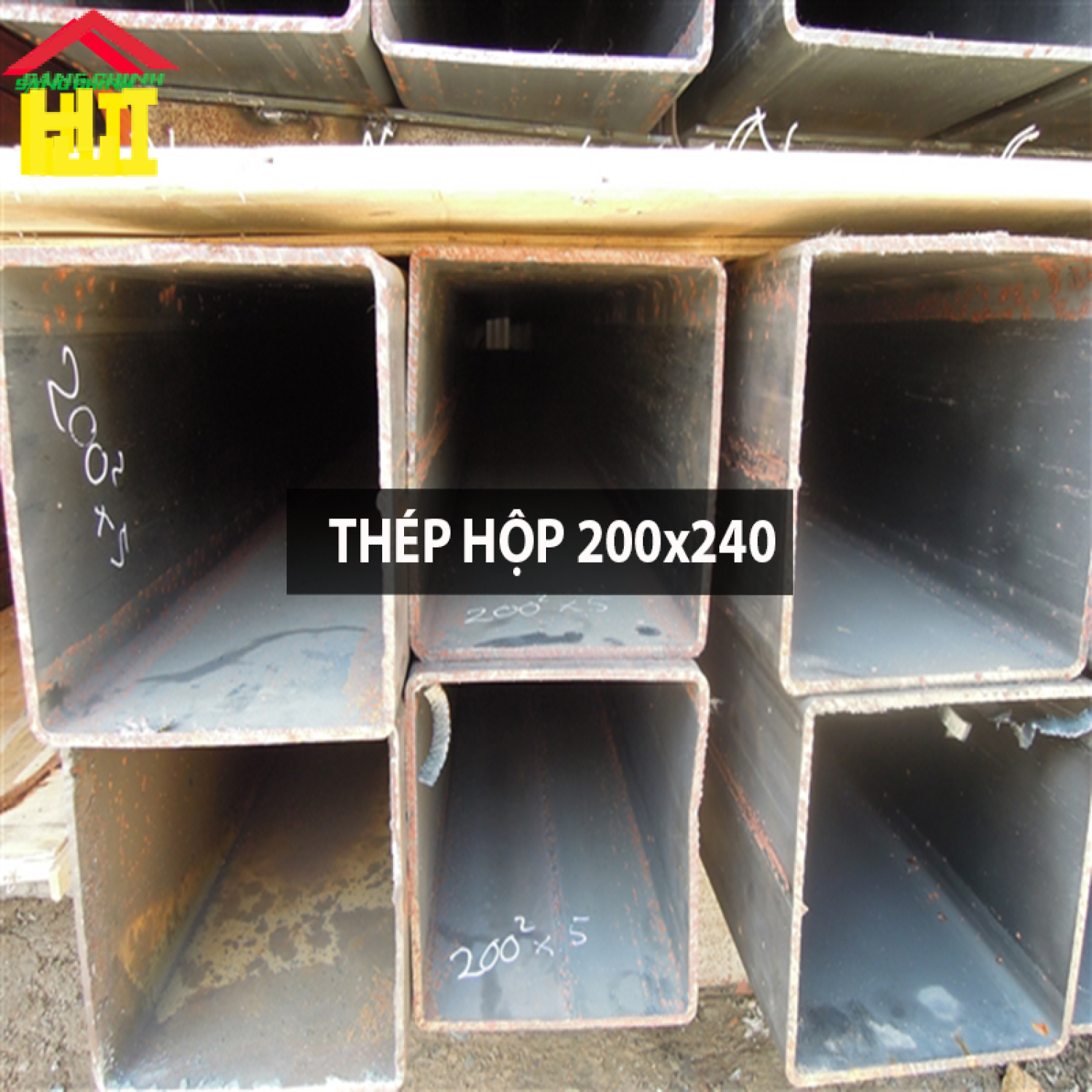 Thép hộp 200x240