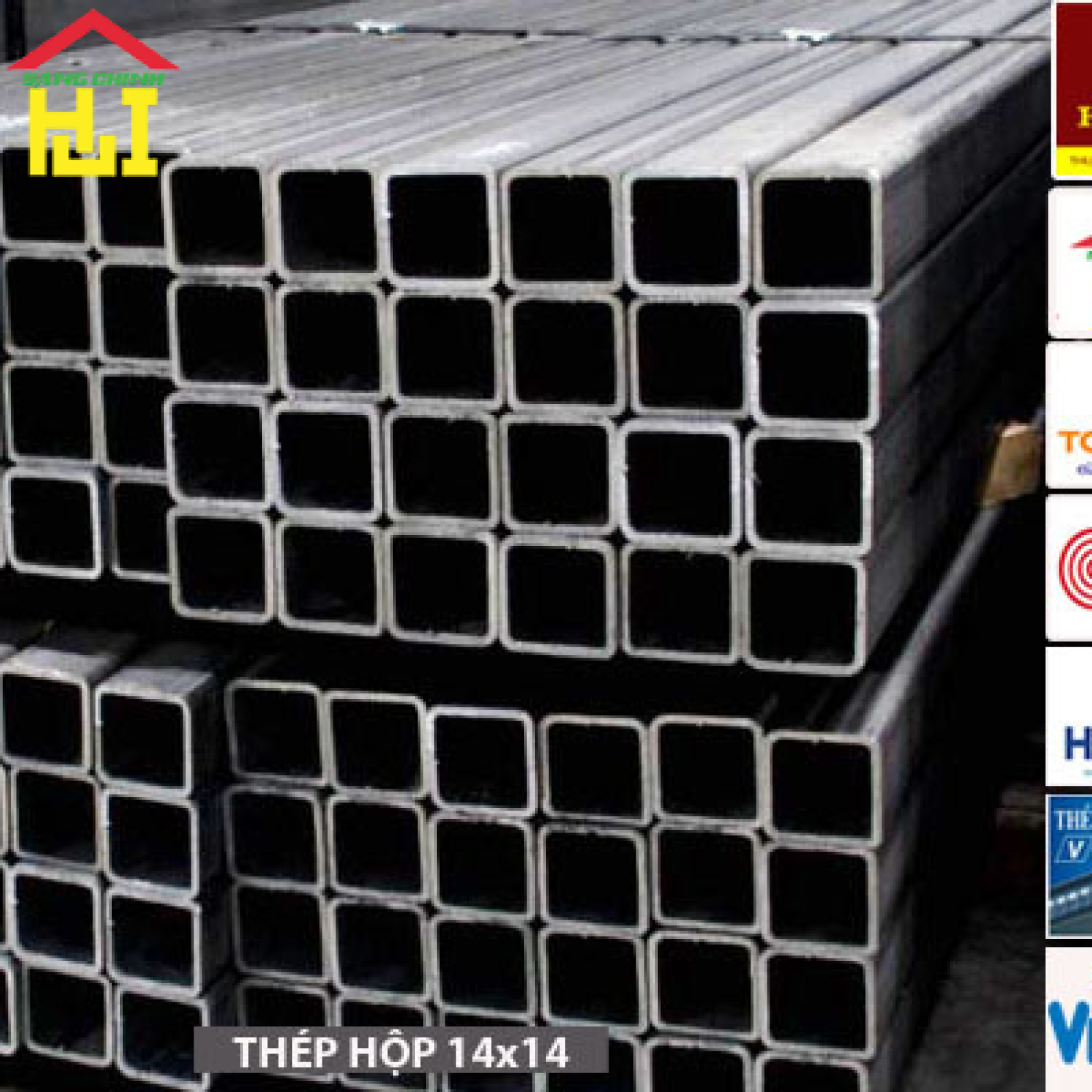 Thép hộp 14x14