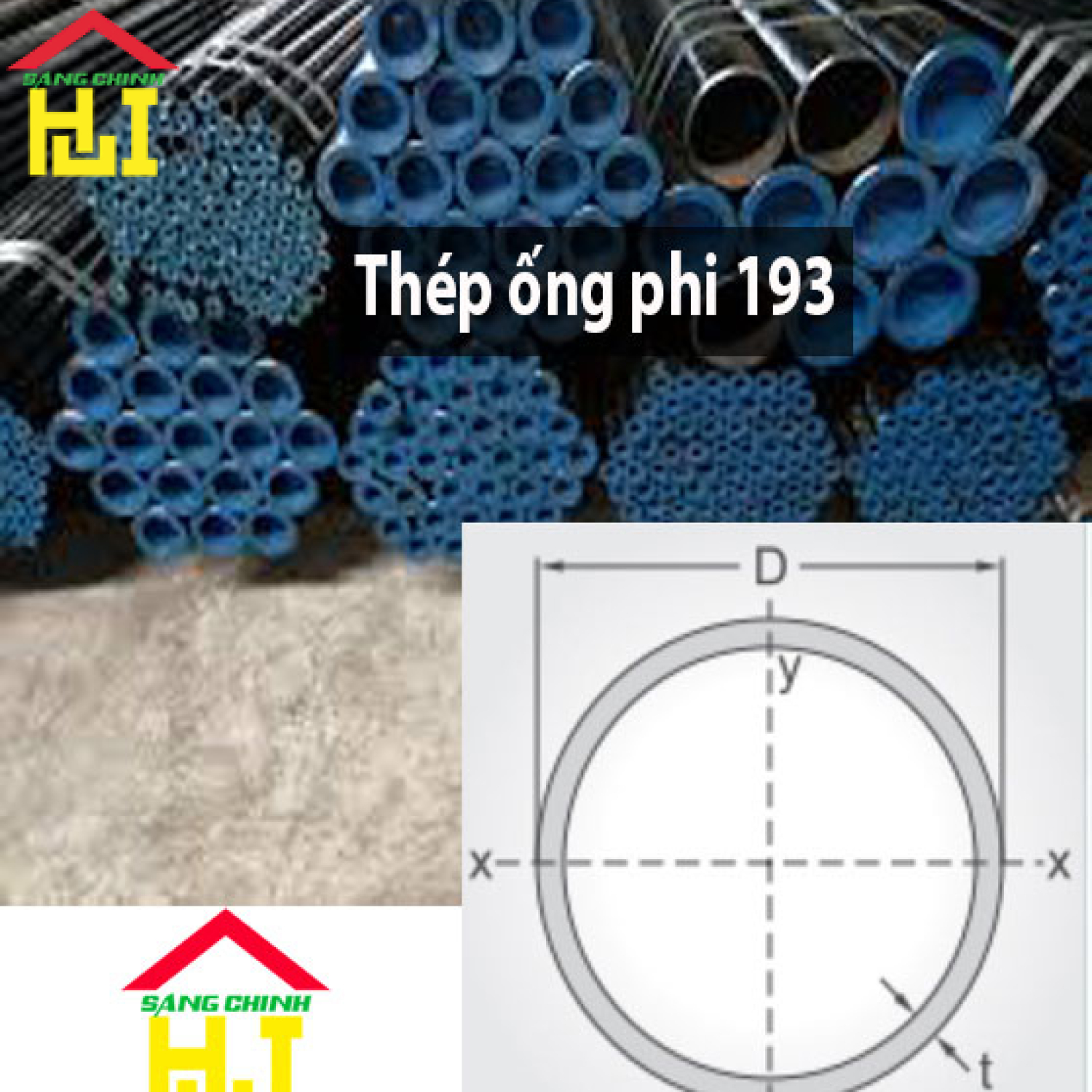 Thép ống phi 193