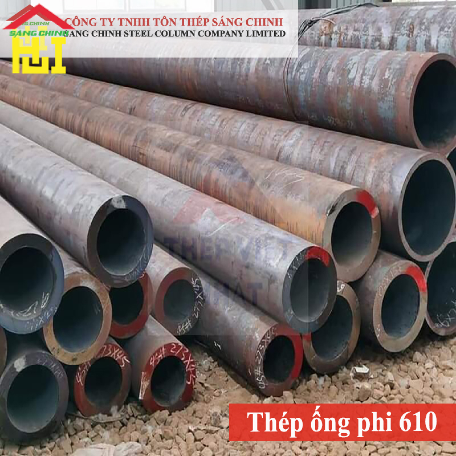 Thép Ống Đúc Phi 610 theo Tiêu Chuẩn ASTM A106/A53/API5L