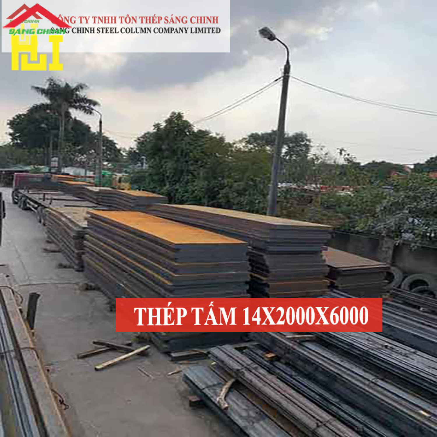 Thép tấm SS400/Q235B/A36 14 x 2000 x 6000
