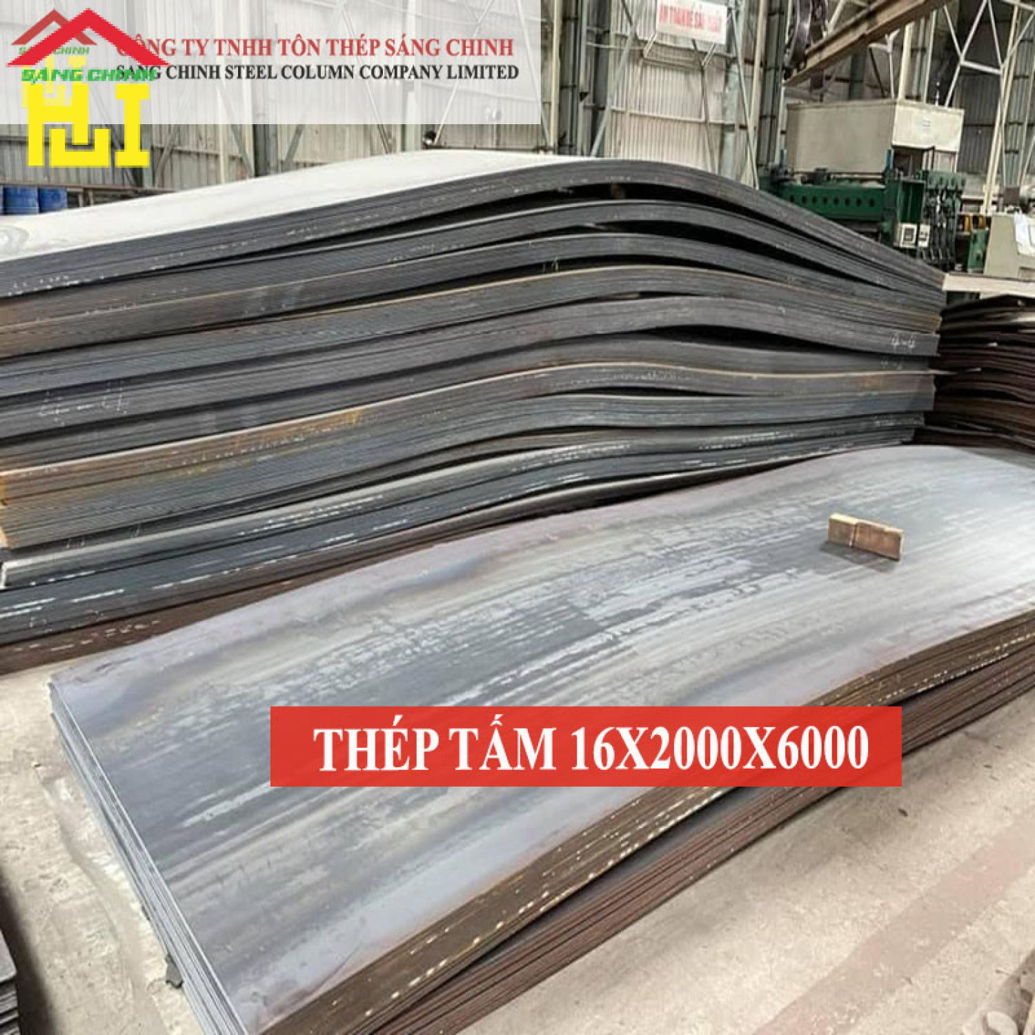 Thép tấm SS400/Q235B/A36 16 x 2000 x 6000