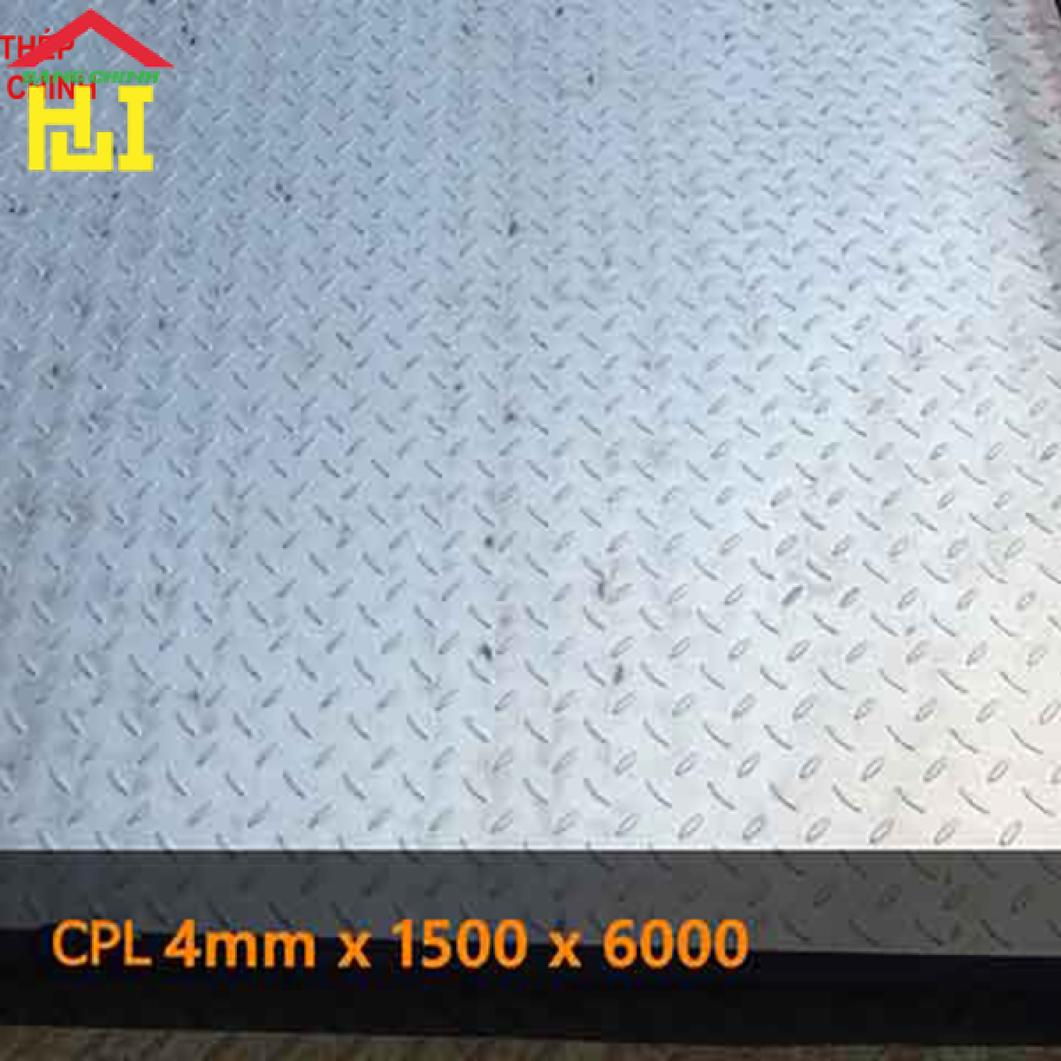 Thép tấm gân 4 x 1500 x 6000