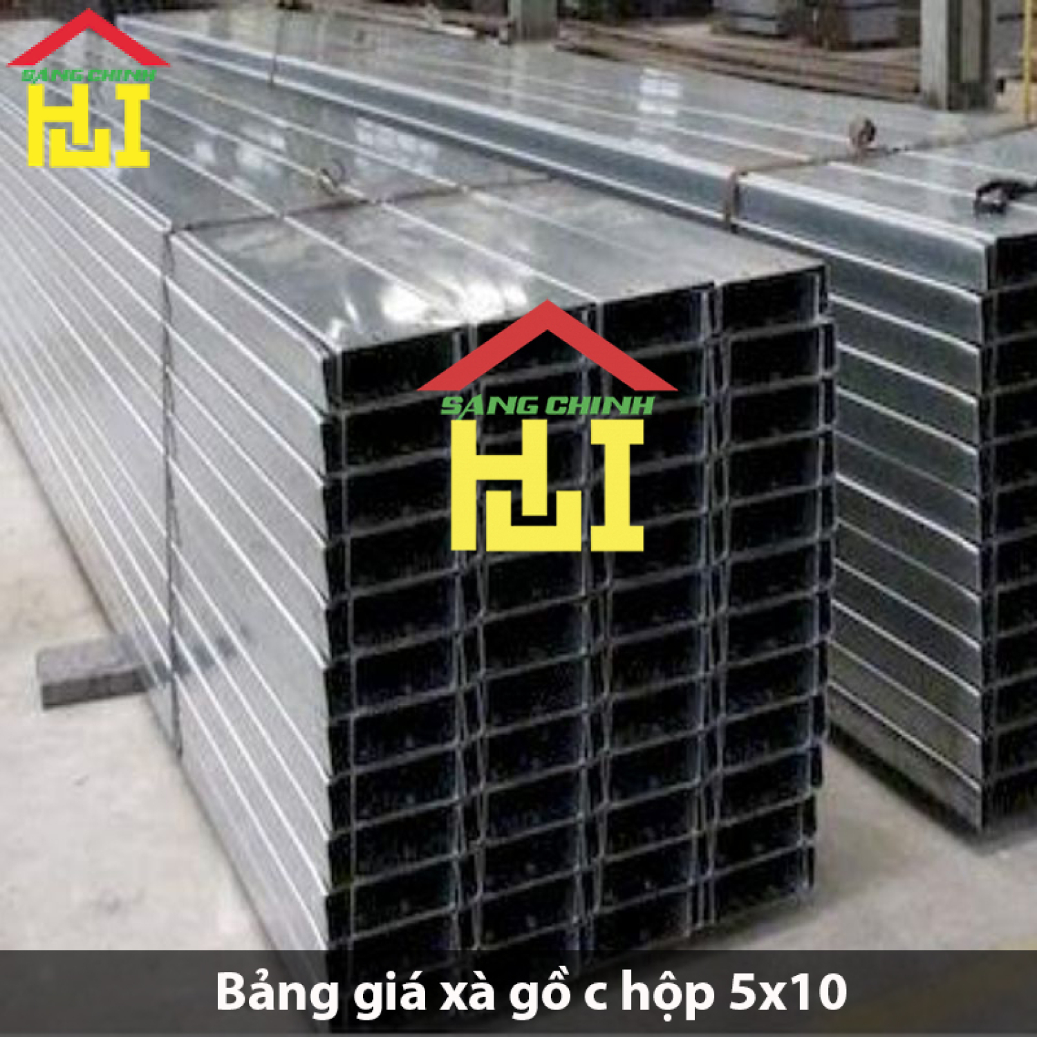 Bảng giá xà gồ c hộp 5x10