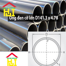 Ống đen cỡ lớn D141.3 x 4.78