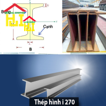 Thép hình i 270