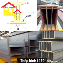 Thép hình i 470