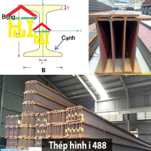 Thép hình i 488