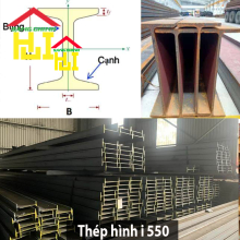 Thép hình i 550