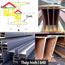 Thép hình i 640