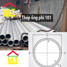 Thép ống phi 101
