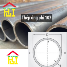 Thép ống phi 107