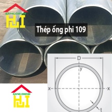 Thép ống phi 109