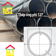 Thép ống phi 127