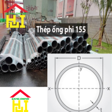 Thép ống phi 155