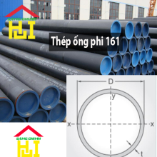 Thép ống phi 161