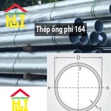 Thép ống phi 164