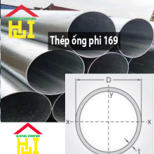 Thép ống phi 169