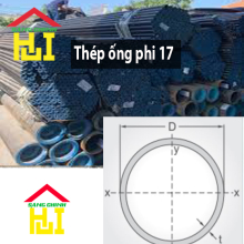 Thép ống phi 17