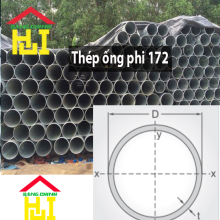 Thép ống phi 172