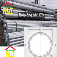 Thép ống phi 179