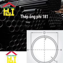 Thép ống phi 181