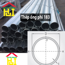 Thép ống phi 183