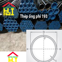 Thép ống phi 193