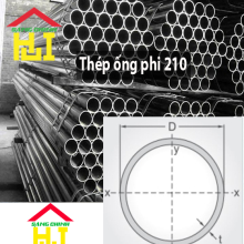 Thép ống phi 210