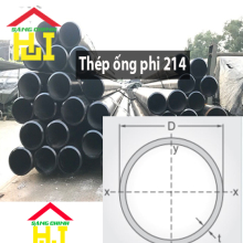 Thép ống phi 214