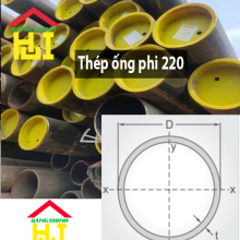 Thép ống phi 220